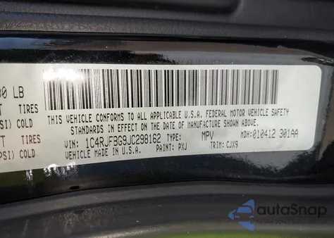 2018 Jeep Grand Cherokee Limited 4X4 из США, поврежденный, VIN 1C4RJFBG9JC298162